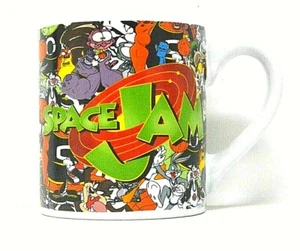 Warner Bros Looney Tunes Space Jam Coffee Mug 14 oz Cup Buffalo Silver VGC - Picture 1 of 6