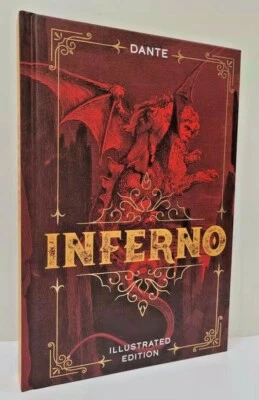 Dante Alighieri INFERNO of the Divine Comedy Illustrated Deluxe Hardcover NEW