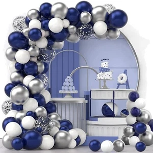 Globos, Arco de Globos, Kit de Globos Azul Marino - 120 Piezas - Imagen 1 de 10