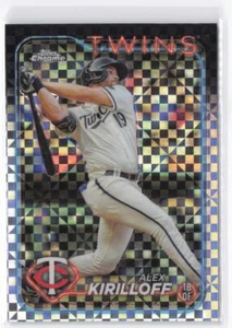 2024 Topps Chrome Alex Kirilloff #206 X-Fractor - Picture 1 of 2