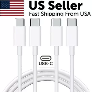 6FT Type USB-C to USB-C Cable Fast Charging PD Cord For Motorola Moto G Power 5G - Picture 1 of 7