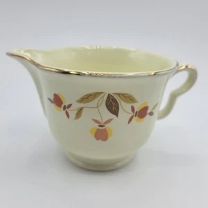Vintage Superior Hall Quality Jewel Tea "Autumn Leaf" Creamer USA - Picture 1 of 8