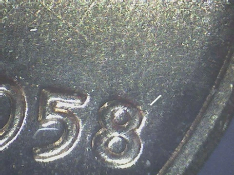 1958 LINCOLN CENT 8/7  VARIETY GEM BU  8 OVER 7  BREEN    ALL Cover