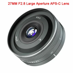 For Canon Nikon Sony Fuji E M43 L Astrhori 27MM F2.8 Large Aperture APS-C Lens - Picture 1 of 4