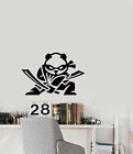 Vinyl Wall Decal Cartoon Baby Panda Funny Ninja Childrens Decor Stickers 3862Ig