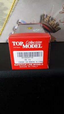 TOP MODEL COLLECTION TMC 110 FERRARI 500 MONDIAL 54 STRADALE RED MADE IN ITALY - Immagine 1 di 4