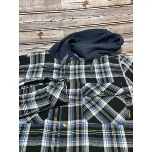 Legendary Whitetails Men's Snap Shacket Blue Black Medium - Picture 1 of 6