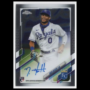 Nick Heath Auto RC #RA-NH Kansas City Royals - 2021 Topps Chrome NM-MT