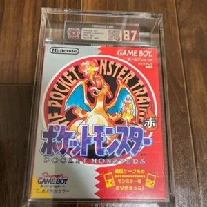 Nintendo Gameboy Pokemon Red ESG 87 "Opened" F/S rare! F/S from Japan - Picture 1 of 3