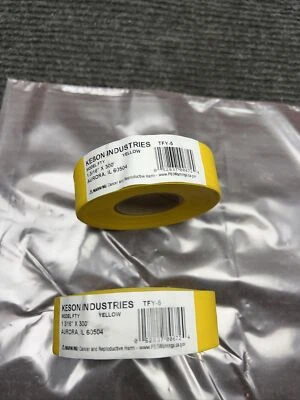 Lot of 2 Keson FTY-5 Ribbon Marker Flagging Tape, 1-3/16-Inch by 300-Foot - Image 1 of 4