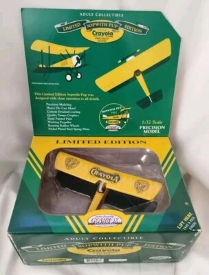 GEARBOX CRAYOLA LIMITED EDITION Sopwith Pup 1:32 SCALE Airplane Model (new) - Image 1 of 4