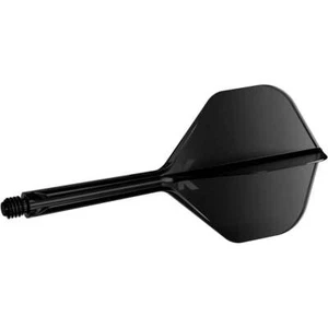 Target K-FLEX Negro NO2 Mediano. Vuelos y ejes de dardos - Imagen 1 de 2