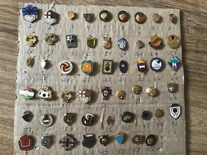 Old metal pin / badge Football Federations FIFA (part 2 - needle) see list - Picture 1 of 5