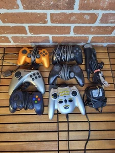 Lot Of Mixed Gaming Controllers PS2 USB Random Type - Picture 1 of 11