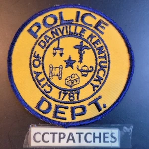DANVILLE, KENTUCKY POLICE SHOULDER PATCH KY - Picture 1 of 2