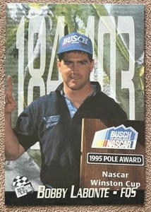 1996 Press Pass Fastest Qualifying Speed Bobby Labonte #FQS5A NASCAR Insert - Picture 1 of 2