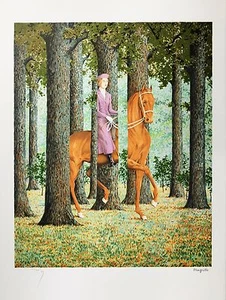 Rene Magritte - The Blank Signature (signed & numbered lithograph) - Picture 1 of 5