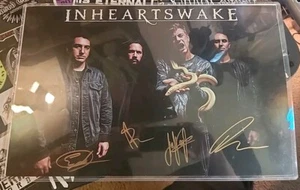 IN HEARTS WAKE Signed Autographed 11x17 Tour Poster - Picture 1 of 1
