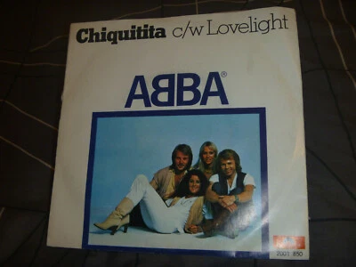  ABBA ‎ Chiquitita  1979 Netherlands release 7" vinyl RARE - Image 1 of 4