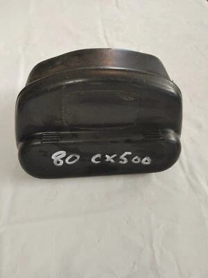 1980 Honda CX500 Rear Tool Box Storage Holder Case and Cover  (#2) - Image 1 of 4