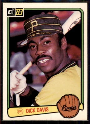 1983 Donruss Dick Davis #647 Pittsburgh Pirates - Image 1 of 2