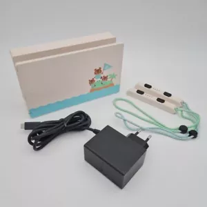 Animal Crossing Station + Strap Cords for Nintendo Switch Used Like - Picture 1 of 5