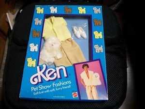 Vintage 1986 BARBIE PET SHOW FASHIONS: KEN Mattel Outfit #3664 NEW/NRFB RARE - Picture 1 of 2