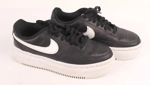 Nike Court Vision Shoes Alta Platform Black White. Women's Size 8.5 Pre-owned - Picture 1 of 11