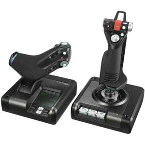Logitech G Saitek X52 Pro Flight Control System Flugsimulator-Joystick H.O.T.A.S - Bild 1 von 7