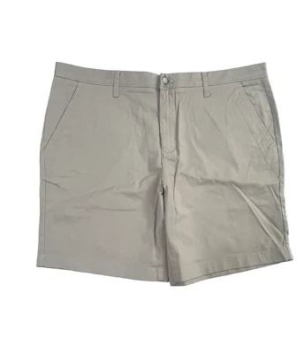 Member's Mark Men's Everyday Flat Front Twill Short Dry Grey Navy 32 34 36 38 40 - Image 1 of 4