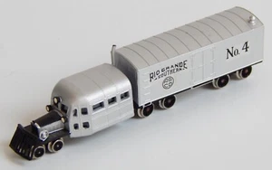 N-Scale (Nn3) BRASS Lok 14/Aspen Model DRG GALLOPING GOOSE, excellent cond! - Picture 1 of 8