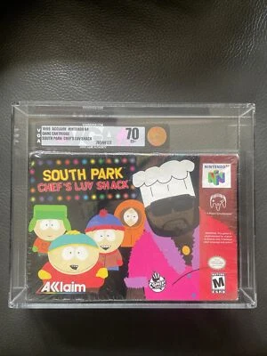 South Park: Chef's Luv Shack (Nintendo 64, 1999) VGA 70 EX+ Not Wata Sealed A+ - Image 1 of 2