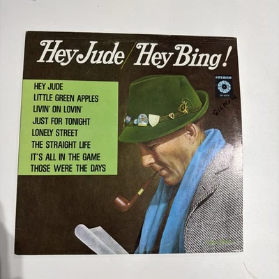 BING CROSBY Hey Jude Hey Bing! LP Vintage Rare Vinyl Record Album - Image 1 of 2