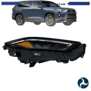Right Headlights For Toyota Grand Highlander Limited/Platinum 2024 LED w/DRL - Picture 1 of 15