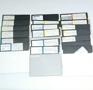 Acorn BBC Micro? - 19 x 5.25" Floppy Disks Job Lot - HD Backup Untested - Afbeelding 1 van 7