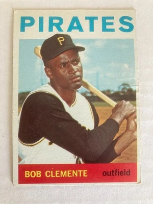 Бейсбольная карточка Topps 1964 No440 Боб Клементе - Изображение 1 из 4