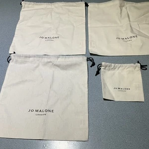 4 Jo Malone Cloth Bag Drawstring ( 3x 10"x10" --- 1x 4.5"x4.5") FREE SH - Picture 1 of 3