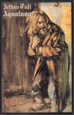 Jethro Tull Aqualung cassette UK Chrysalis 1973 cassette white shell with paper - Bild 1 von 3