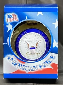 United States Navy American Pride Christmas Ornament Logo Ball - Bild 1 von 6