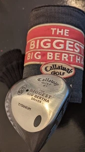 Callaway Golf The Biggest Big Bertha 9º Titanium Driver Ultra Light Graphite RH - Picture 1 of 16