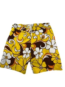 PARKE & RONEN SWIM TRUNKS FLORAL Hawaiian SHORTS MEN’S 32 - Picture 1 of 11