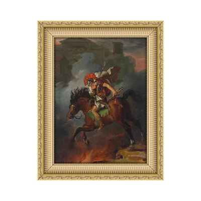 装饰金木质相框:复古风格艺术相框 (18x24/11x14/12x16 英寸) — 第 1/4 张图片