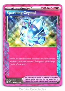 Sparkling Crystal 129/131 - Prismatic Evolutions - Pokemon Card - Near Mint - Foto 1 di 2