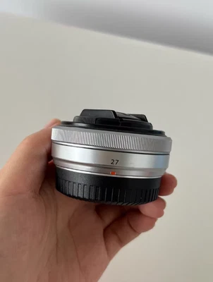 FUJIFILM X 27mm F2.8 Silver WR Working Lens Sharp Imaging & Weather - Resistant - image 1 of 4