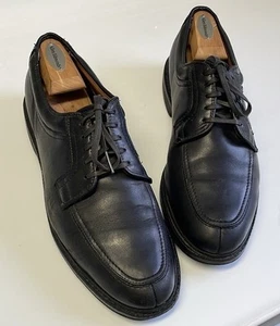 ALLEN EDMONDS Wilbert Men’s Black Leather Oxford Lace Up Shoes 10.5D $375 - Picture 1 of 9