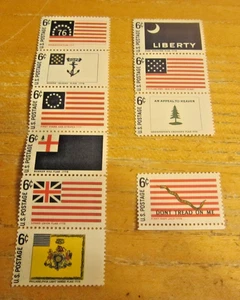 Lot of 10 USA United States Mint Postage Stamps Scott #’s 1345-1354 - Picture 1 of 1