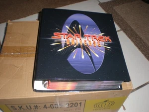Star Trek UNIVERSE Binder 1997 Newfield / Paramount Pictures Packed Full VGC - Picture 1 of 14