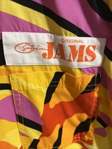 Original Surfline Jams Shirt Sm Men Vintage 90s 80s USA {hhh} - Picture 1 of 10