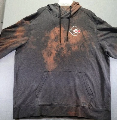 Sudadera con Capucha New Era Pullover Para Hombres Talla 3XL Tie-Dye Spade Pez Tema de Poker Foto 1 de 4