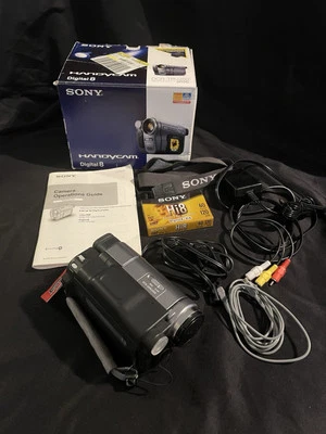 Sony Handycam DCR-TRV280 Digital-8 Camcorder Open Box Blank Tape - Image 1 of 4